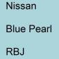 Preview: Nissan, Blue Pearl, RBJ.